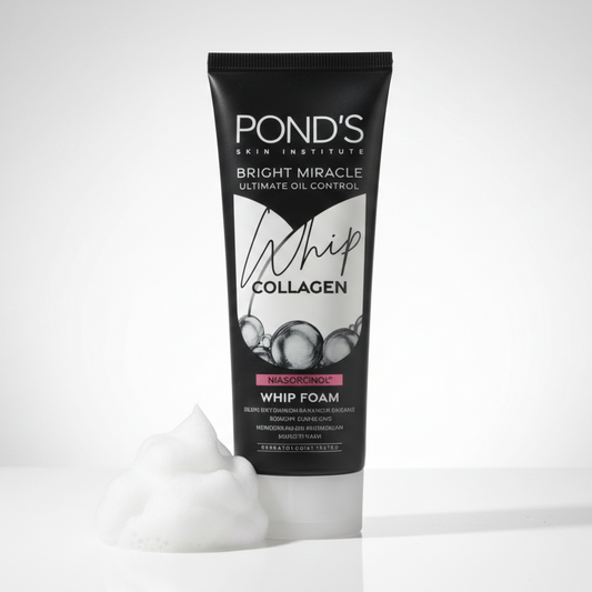 POND’S Bright Miracle Activated Charcoal Facial Foam – Ultimate Oil Control & Deep Cleansing Face Wash