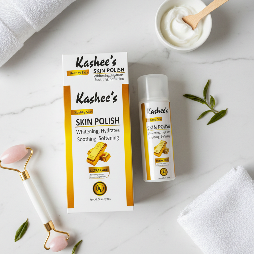 Kashee’s Healthy Skin Polish – Whitening & Hydrating Extra Care Formula (For All Skin Types) Pack of 02