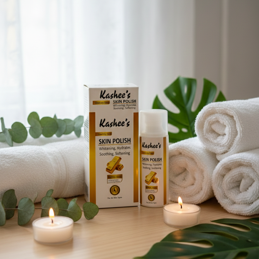 Kashee’s Healthy Skin Polish – Whitening & Hydrating Extra Care Formula (For All Skin Types) Pack of 02